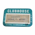 1976 Masters Tournament Clubhouse Badge #37 - Ray Floyd Win