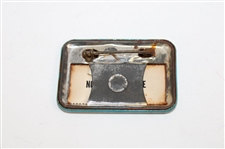 1976 Masters Tournament Clubhouse Badge #37 - Ray Floyd Win