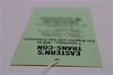 1980 US Open at Baltusrol 4th Tournament Day Grounds Ticket #6469 - Jack Nicklaus Win