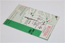 1966 Masters Tournament Spectator Guide - Jack Nicklaus Win