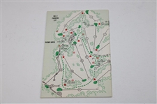 1966 Masters Tournament Spectator Guide - Jack Nicklaus Win