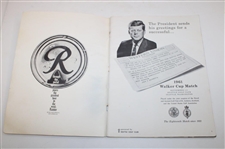 1961 The Walker Cup at The Seattle Golf Club Official Program