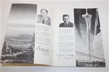 1961 The Walker Cup at The Seattle Golf Club Official Program