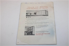 1961 The Walker Cup at The Seattle Golf Club Official Program