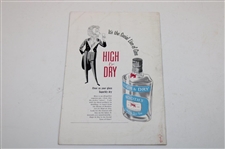 1959 The Walker Cup at Muirfield Official Program with Pairing Sheet - Nicklaus Contestant
