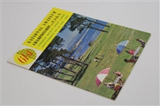1961 US Amateur Championship at Pebble Beach Golf Links Official Program - Jack Nicklaus Winner