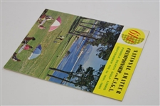 1961 US Amateur Championship at Pebble Beach Golf Links Official Program - Jack Nicklaus Winner