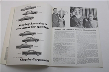 1961 US Amateur Championship at Pebble Beach Golf Links Official Program - Jack Nicklaus Winner