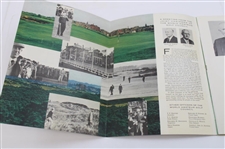 1960 World Amateur Championship Program, Score Booklet & Record Book