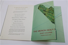 1960 World Amateur Championship Program, Score Booklet & Record Book