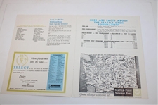 1962 Seattle World's Fair Open Golf Invitational Saturday Program