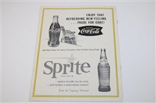 1962 Seattle World's Fair Open Golf Invitational Saturday Program