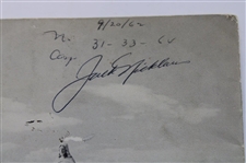 Jack Nicklaus Signed 1962 Portland PGA Open Official Program - 3rd Pro Win JSA ALOA