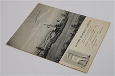 Jack Nicklaus Signed 1962 Portland PGA Open Official Program - 3rd Pro Win JSA ALOA