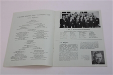 1954 Junior Amateur Championship at The Los Angeles CC Official Program - 14 Yr. Old Jack Nicklaus