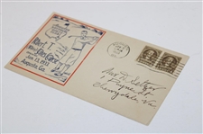 1933 Augusta National Golf Club 'Bobby Jones Course Opening' FDC - Red & Blue