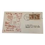 1933 Augusta National Golf Club Bobby Jones Course Opening FDC - Red