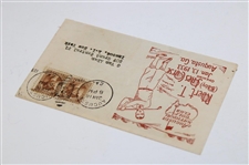 1933 Augusta National Golf Club 'Bobby Jones Course Opening' FDC - Red