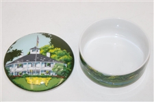 Augusta National Golf Club Clubhouse Porcelain Tiffany & Co Dish w/Top