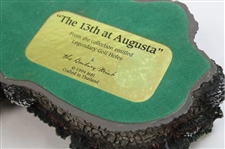 The 13th - Augusta National Legendary Golf Hole By The Danbury Mint