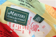 Masters Tournament Badges Shirt In Original Plastic Packaging