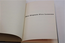 1957 'Ben Hogan's Five Lessons' 1st Edition Deluxe Book in Slipcase