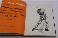 1957 'Ben Hogan's Five Lessons' 1st Edition Deluxe Book in Slipcase