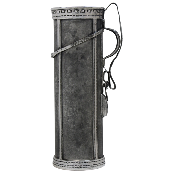 1926 George H Berry Design Golf Bag Trophy Presented to Runner-Up McCool