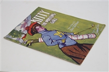 1909 Sheet Music 'Kitty The Whistling Girl' Golf Themed Cover