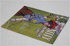 1909 Sheet Music 'Kitty The Whistling Girl' Golf Themed Cover