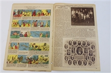 1928 La Presse (Montreal) Newspaper Insert With Johnny Farrell Photogravure Cover