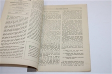 1916 The Golf Course Pamphlet With 'Modern Golf Chats' Tillinghast Article