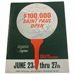 Palmer, Nicklaus, Lema & others Signed 1965 St. Paul Open Program JSA ALOA