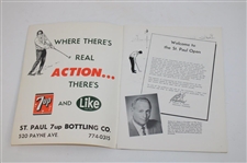 Palmer, Nicklaus, Lema & others Signed 1965 St. Paul Open Program JSA ALOA