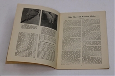 1929 'How To Play Golf' by Bobby Jones 1st Edition Booklet
