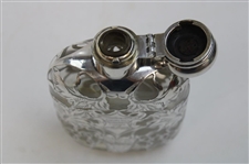 1914 Columbia CC Annual Golf Tournament Sterling Silver Overlay Flask
