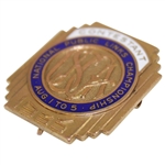 1933 USGA National Public Links Contestant Badge