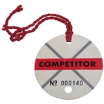 2000 Open Championship Competitor Badge #140 - Tiger Woods Win