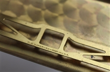Two Vintage Golf Theme Cigarettes Holders & Sterling Silver Match Holder Dated October 1911