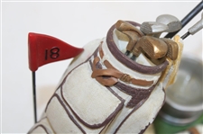 Golf Theme Ceramic Yankee Candle Holder