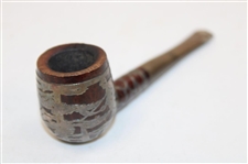 Sterling Silver Tobacco Pipe