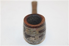 Sterling Silver Tobacco Pipe