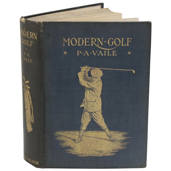 1909 Modern Golf Book By P.A. Vaile