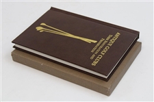 1990 'Antique Golf Clubs Their Restoration And Preservation' LTD ED #326/500 Signed By Authors
