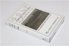 Golf Architecture In America' By Geo. Thomas Jr. Unopened In Original Wrapping