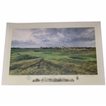 The 17th Hole Royal St. Georges Golf Club Limited Edition AP #45/85 Poster By Linda Hartough