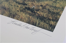 The 17th Hole Royal St. George's Golf Club Limited Edition AP #45/85 Poster By Linda Hartough