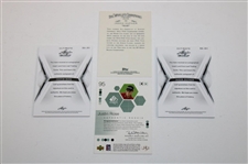 Four (4) Golf Cards - Justin Rose Signed (x2), Dufner Signed & Dufner Allen & Ginter