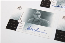 Weiskopf, Sabatani, Stadler, Martin & Irwin Signed 2001 Upper Deck Sign Of The Times Cards