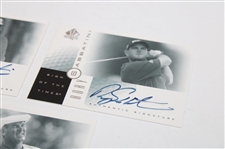 Weiskopf, Sabatani, Stadler, Martin & Irwin Signed 2001 Upper Deck Sign Of The Times Cards